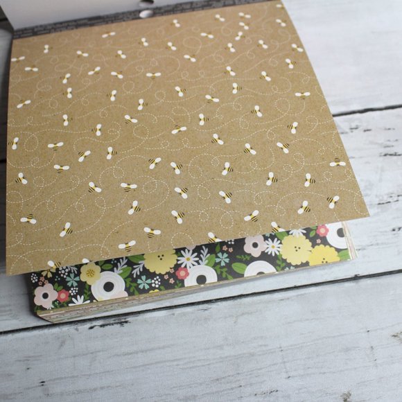 Pebbles Scrapbook Cardstock Paper Pad 6" x 6" Spring Fling 36 Sheets - Picture 13 of 14